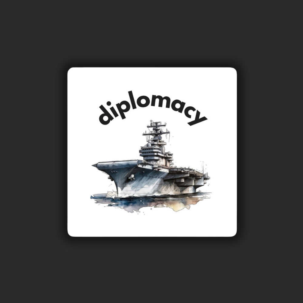 Diplomacy Sticker