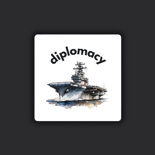 Diplomacy Sticker